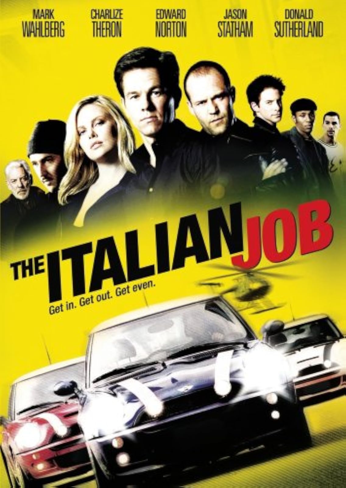 Image 0 of Italian Job Full Screen On DVD With Donald Sutherland Charlize Theron