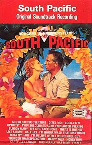 South Pacific Original Film Soundtrack Cassette On Audio Cassette