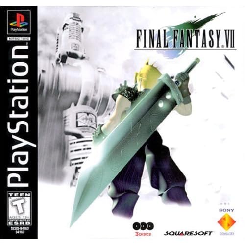 Final Fantasy VII For PlayStation 1 PS1 RPG