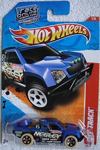 Image 0 of Hot Wheels Thrill Racers Desert Blue Off Track 1/6 Race Online Card