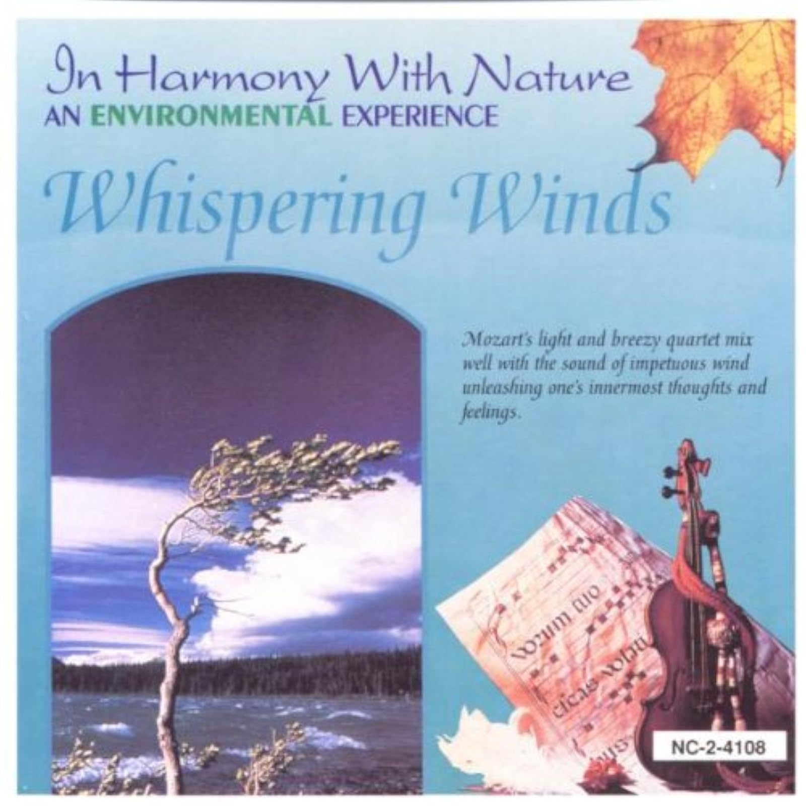 Image 0 of In Harmony With Nature: Whispering Winds On Audio CD Album 1994