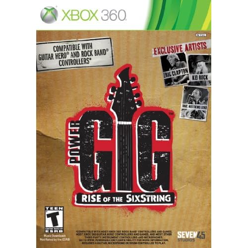 Power Gig: Rise Of The Sixstring Game Only For Xbox 360 Music