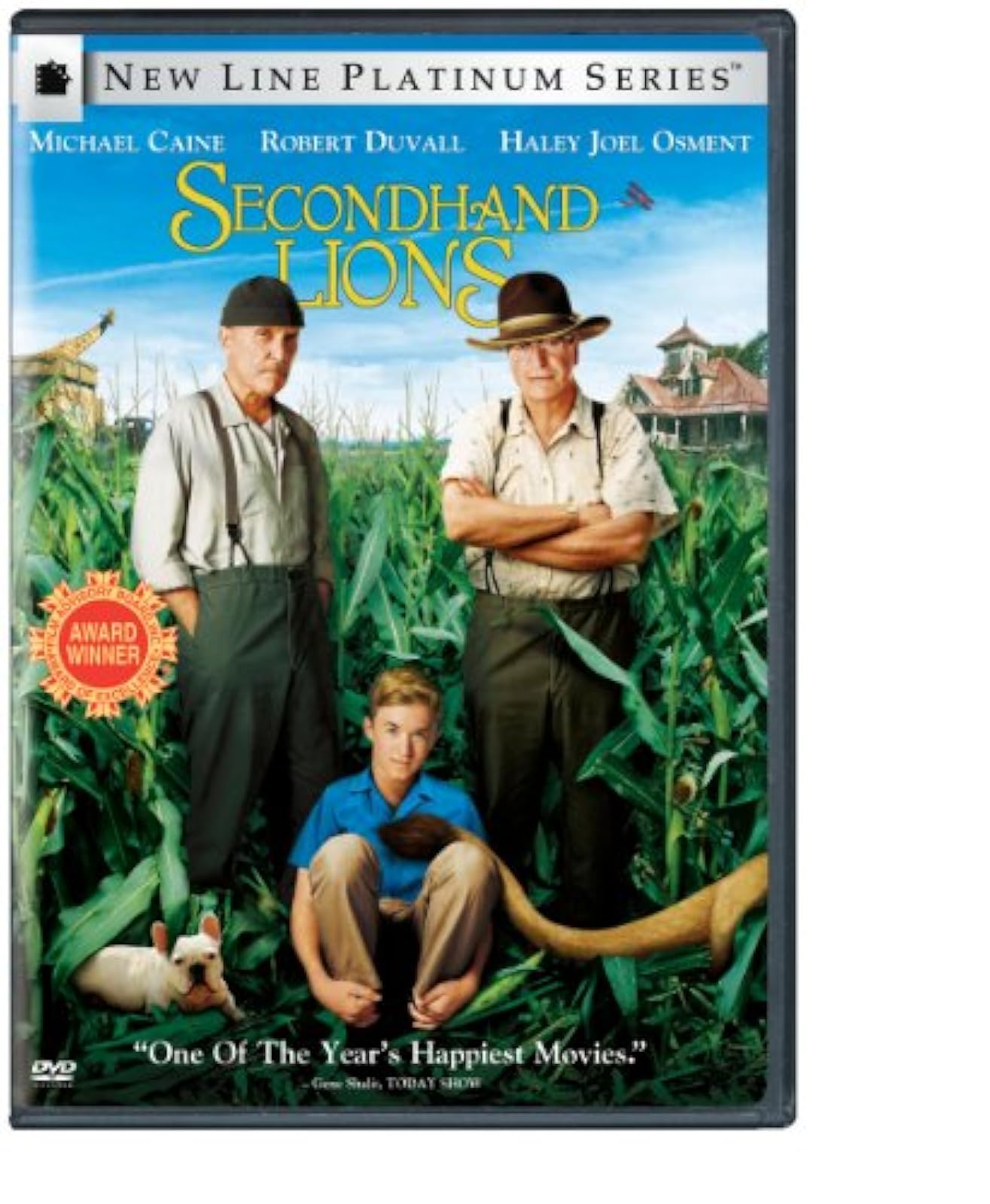 Image 0 of Secondhand Lions 2003 On DVD With Michael Caine Robert Duvall Haley