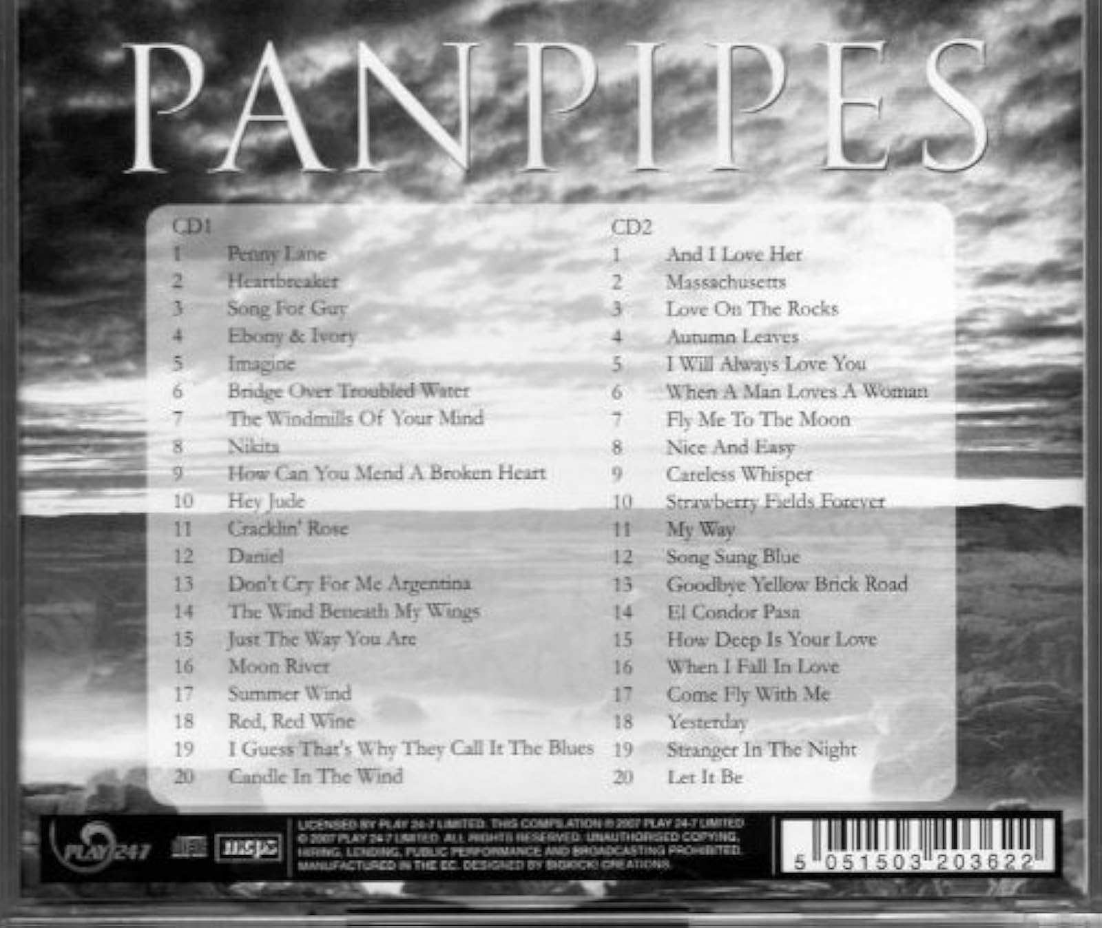 Image 2 of Panpipes 2 CD Set Import By Performed