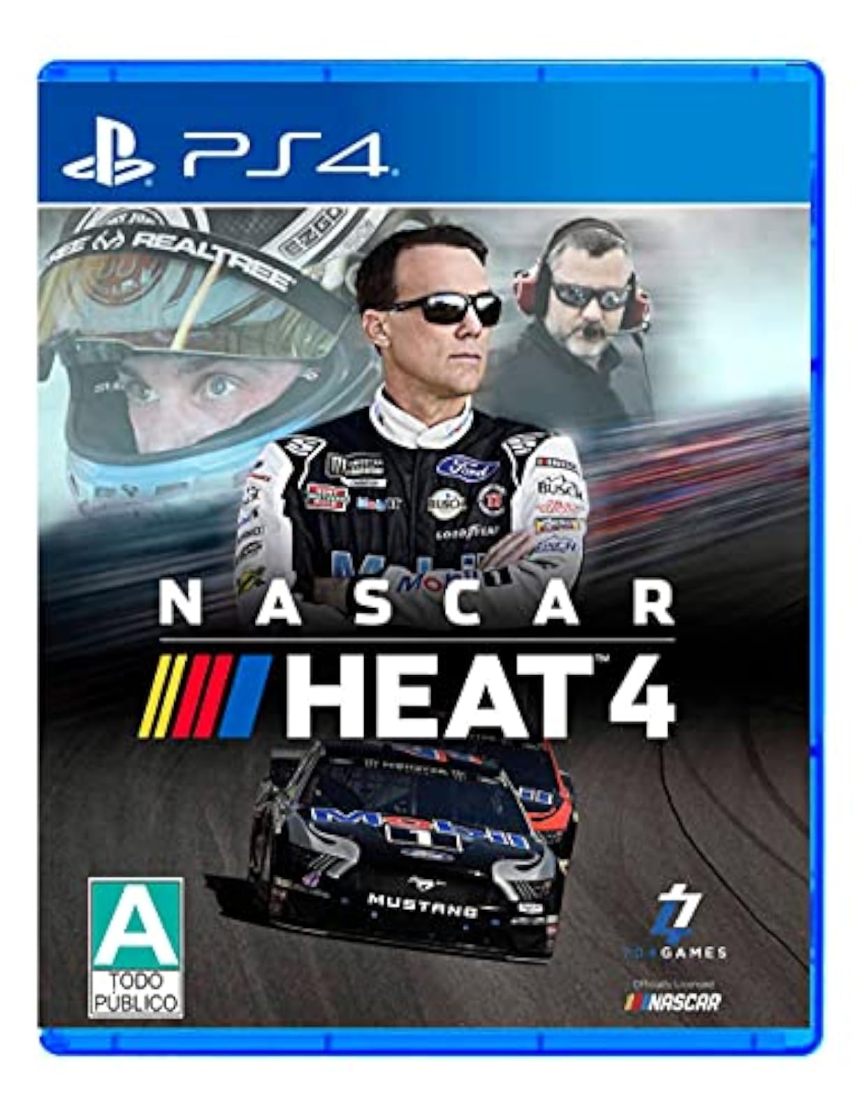 NASCAR Heat 4 For PlayStation 4 PS4 PS5 Racing