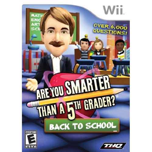 Are You Smarter Than A 5th Grader: Back To School For Wii Trivia