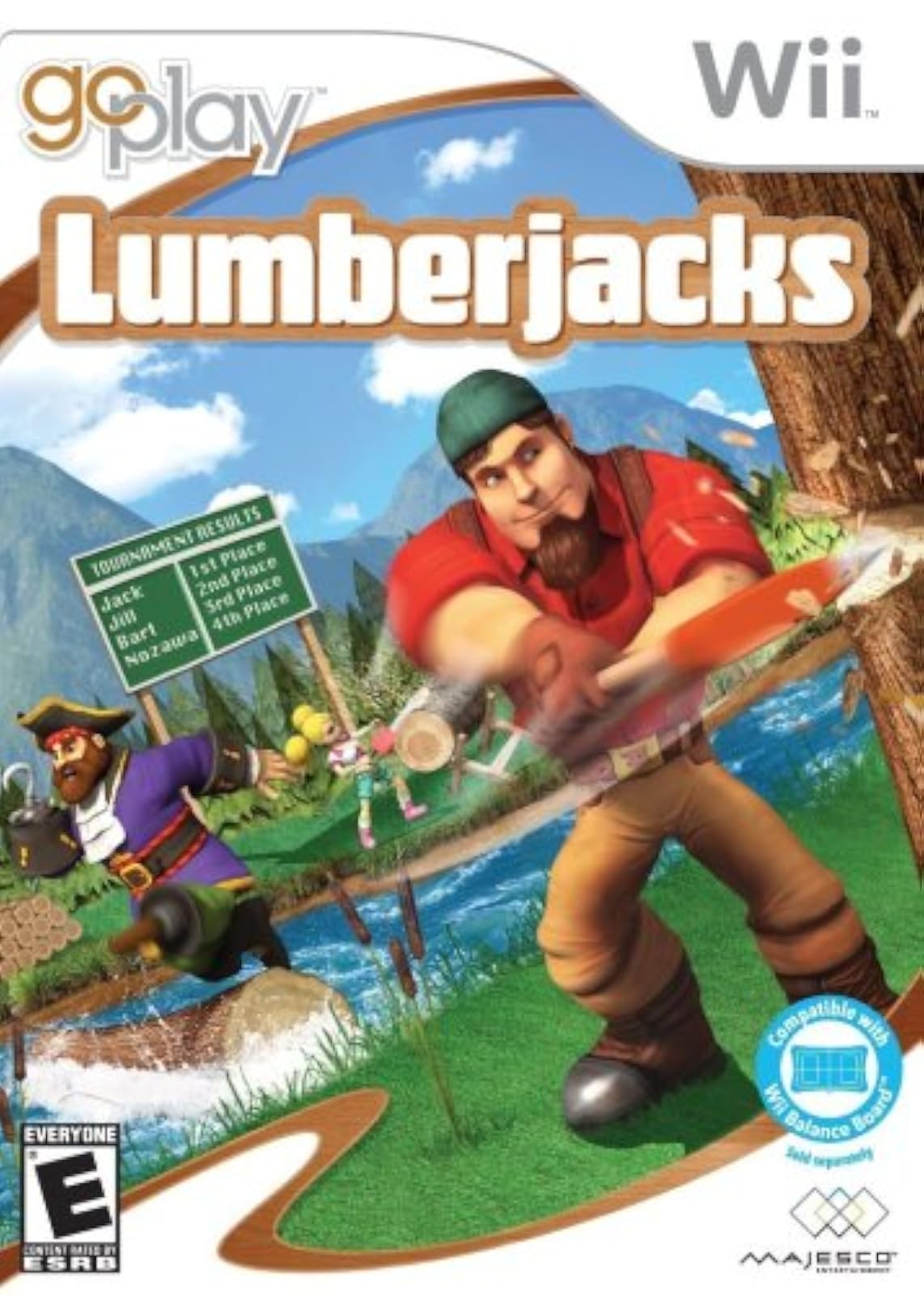 Go Play Lumberjacks For Wii