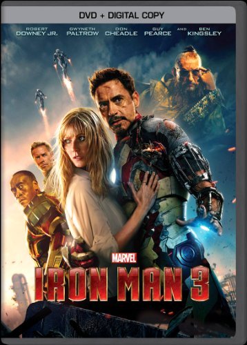 Image 0 of Iron Man 3 On DVD By Robert Downey Jr Don Cheadle Ben Kingsley Gwyneth