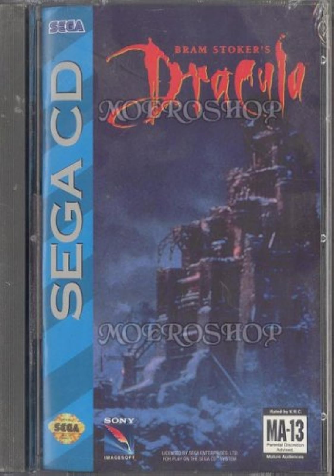 Bram Stoker's Dracula For Sega CD