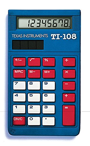 Image 0 of Texas Instruments TI-108 Solar Powered Calculator