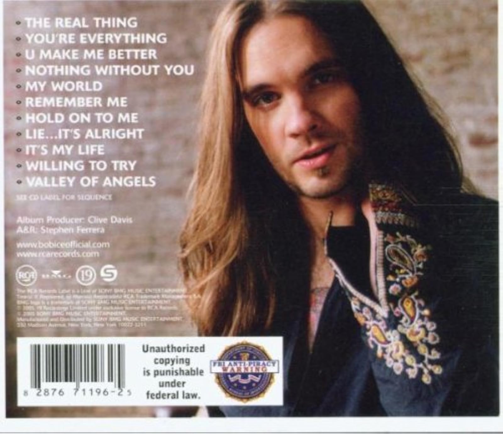 Image 3 of The Real Thing Album 2005 by Bice Bo On Audio CD
