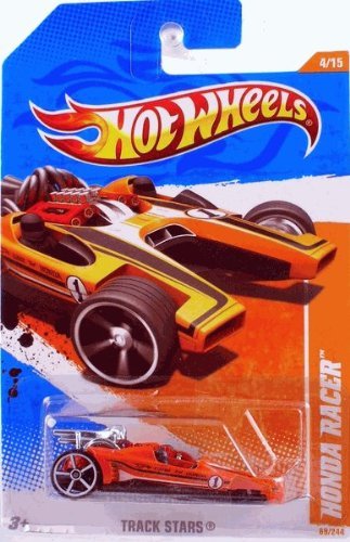 Image 0 of Hot Wheels 2011 Honda Racer 4 Of 15 Track Stars Series 69 Orange Toy