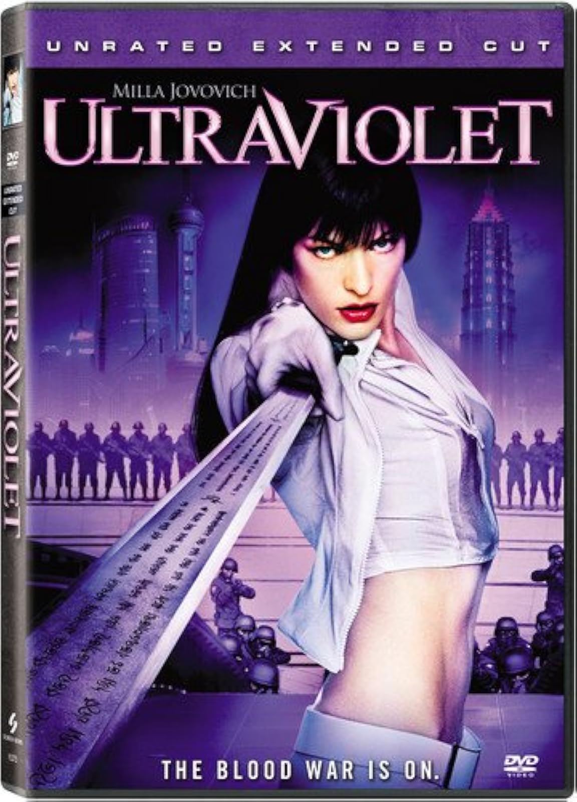 Image 0 of Ultraviolet Unrated Extended Cut On DVD With Milla Jovovich 
