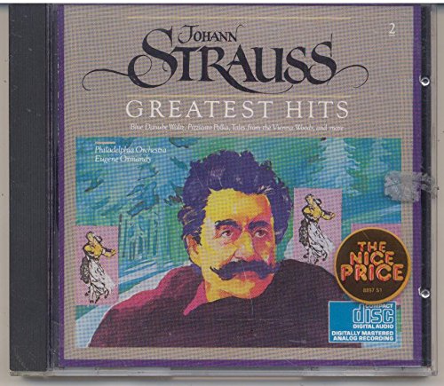 J Strauss Greatest Hits By Philadelphia Orchestra And Johann II