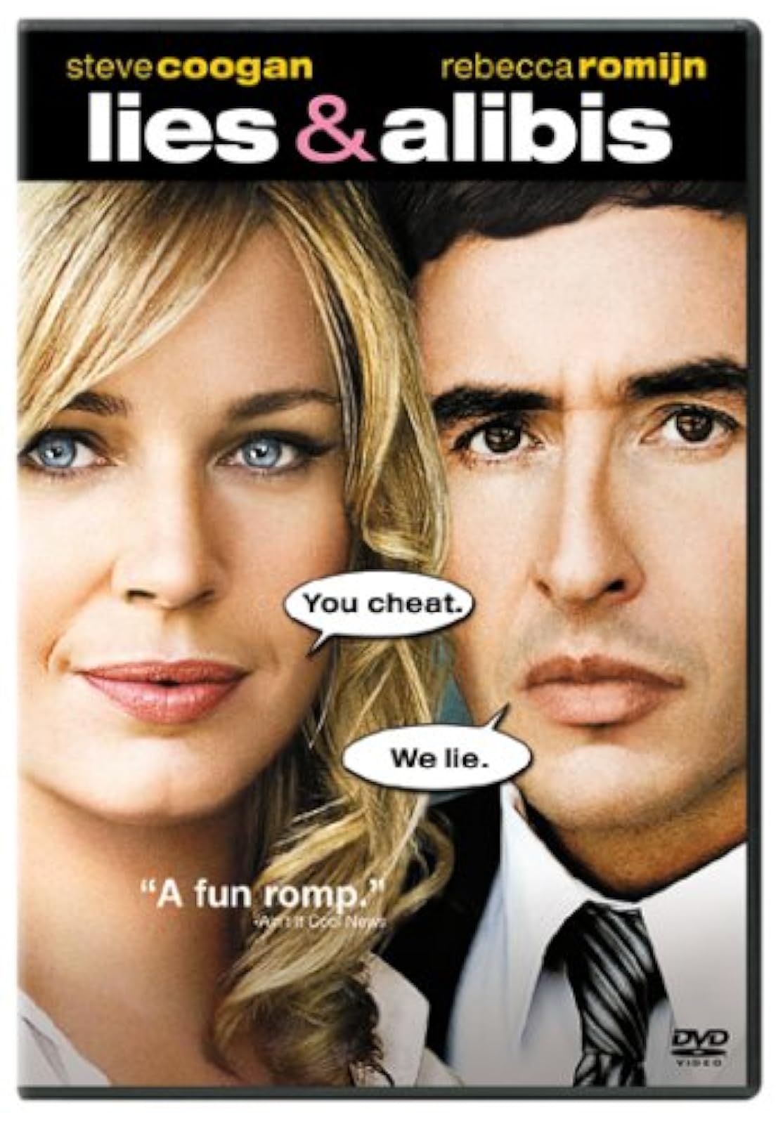 Image 0 of Lies And Alibis On DVD With Steve Coogan Comedy