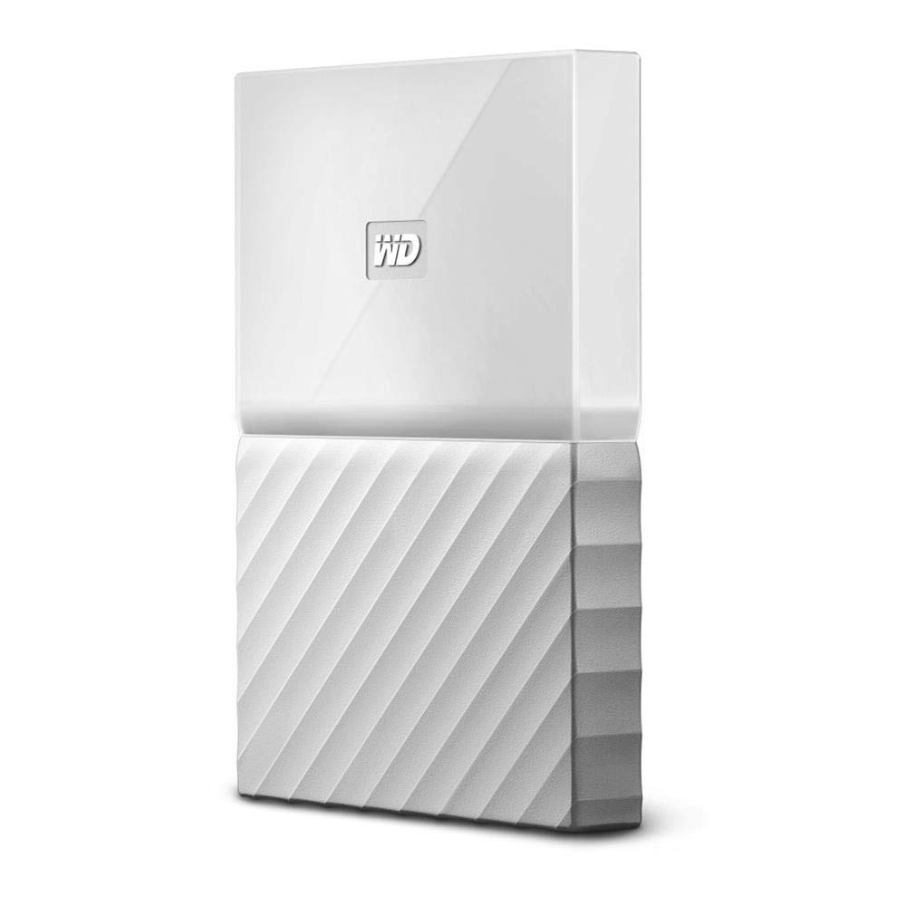 Image 0 of WD 2TB White My Passport Portable External Hard Drive USB 3.0 WDBS4B00