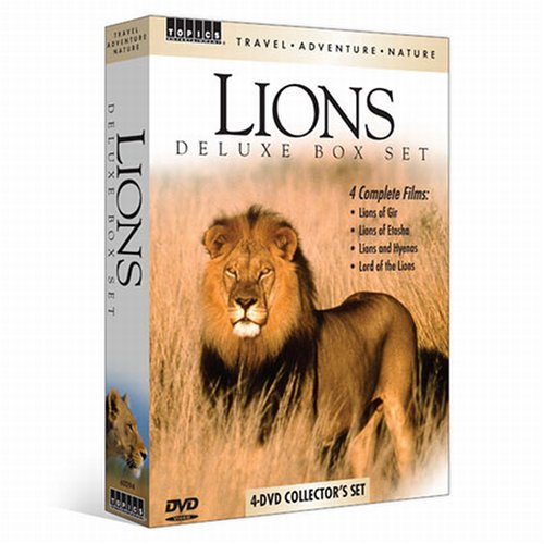 Lions Deluxe Edition On DVD with George Adamson Mini