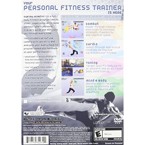 Image 2 of Eye Toy Kinetic With Camera For PlayStation 2 PS2