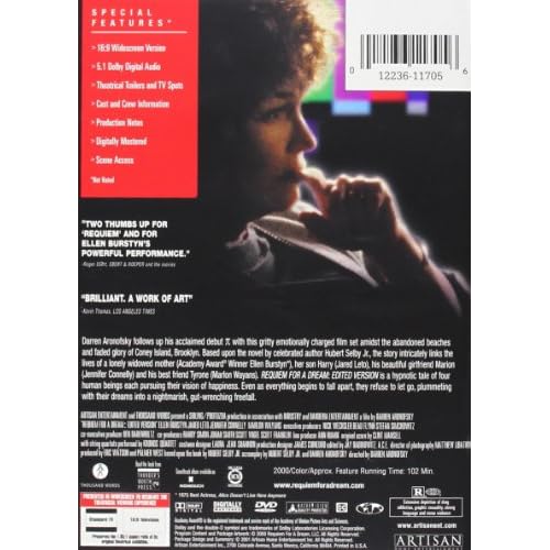 Image 2 of Requiem For A Dream Edited Edition On DVD with Ellen Burstyn Romance