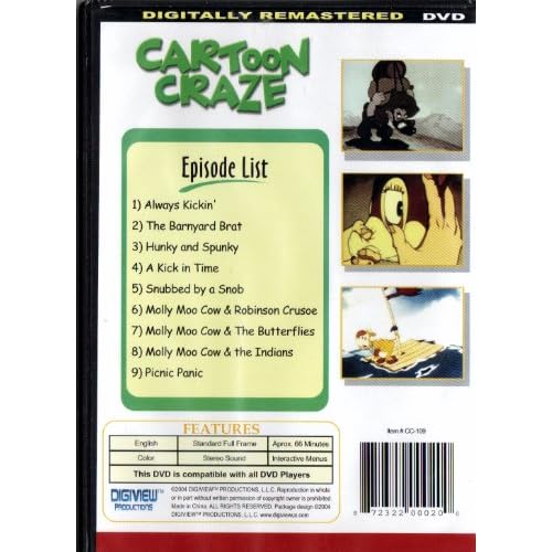 Image 2 of Hunky & Spunky And Molly Moo Cow: Picnic Panic Slim Case On DVD with