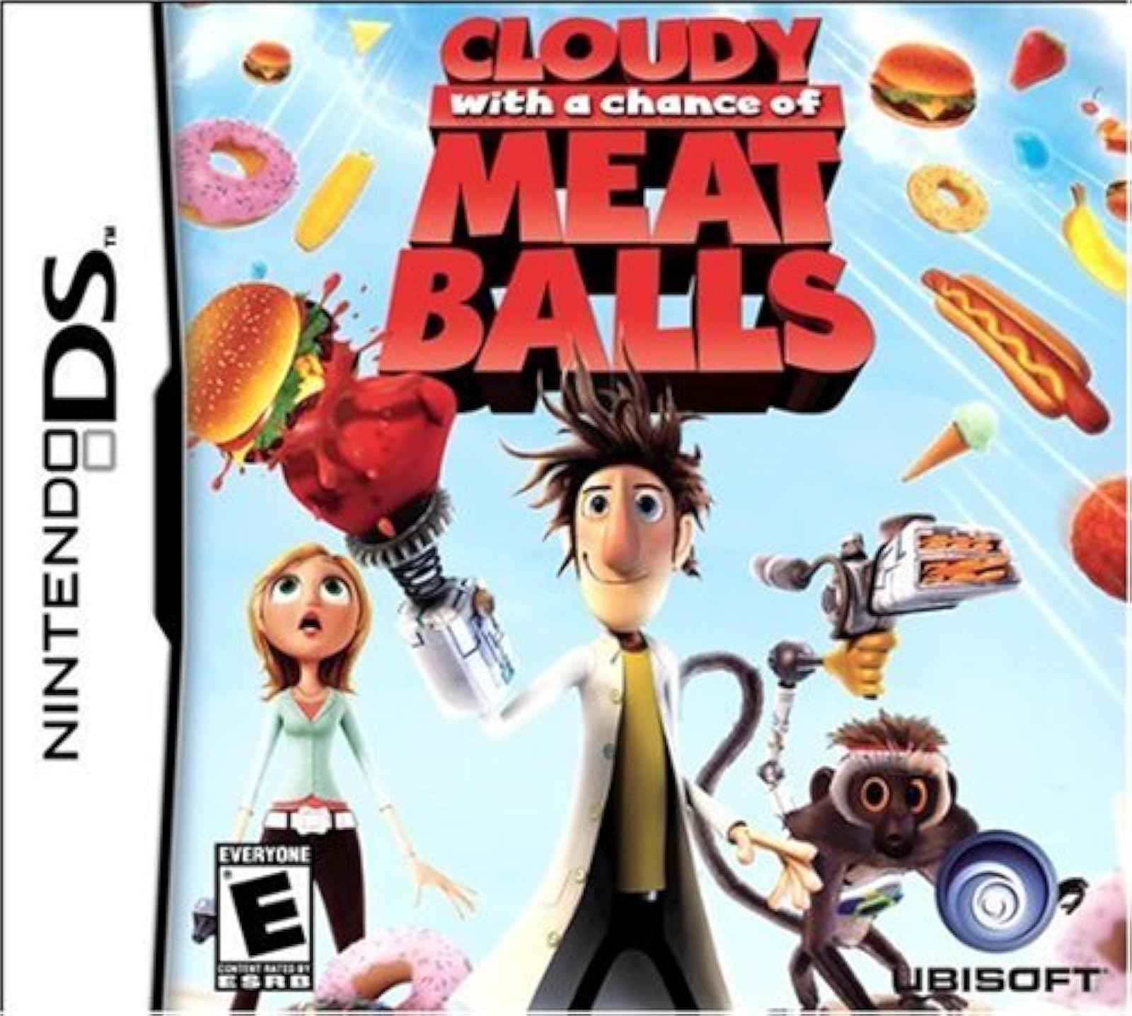 Image 0 of Cloudy Chance Of Meatballs For Nintendo DS DSi 3DS 2DS Trivia