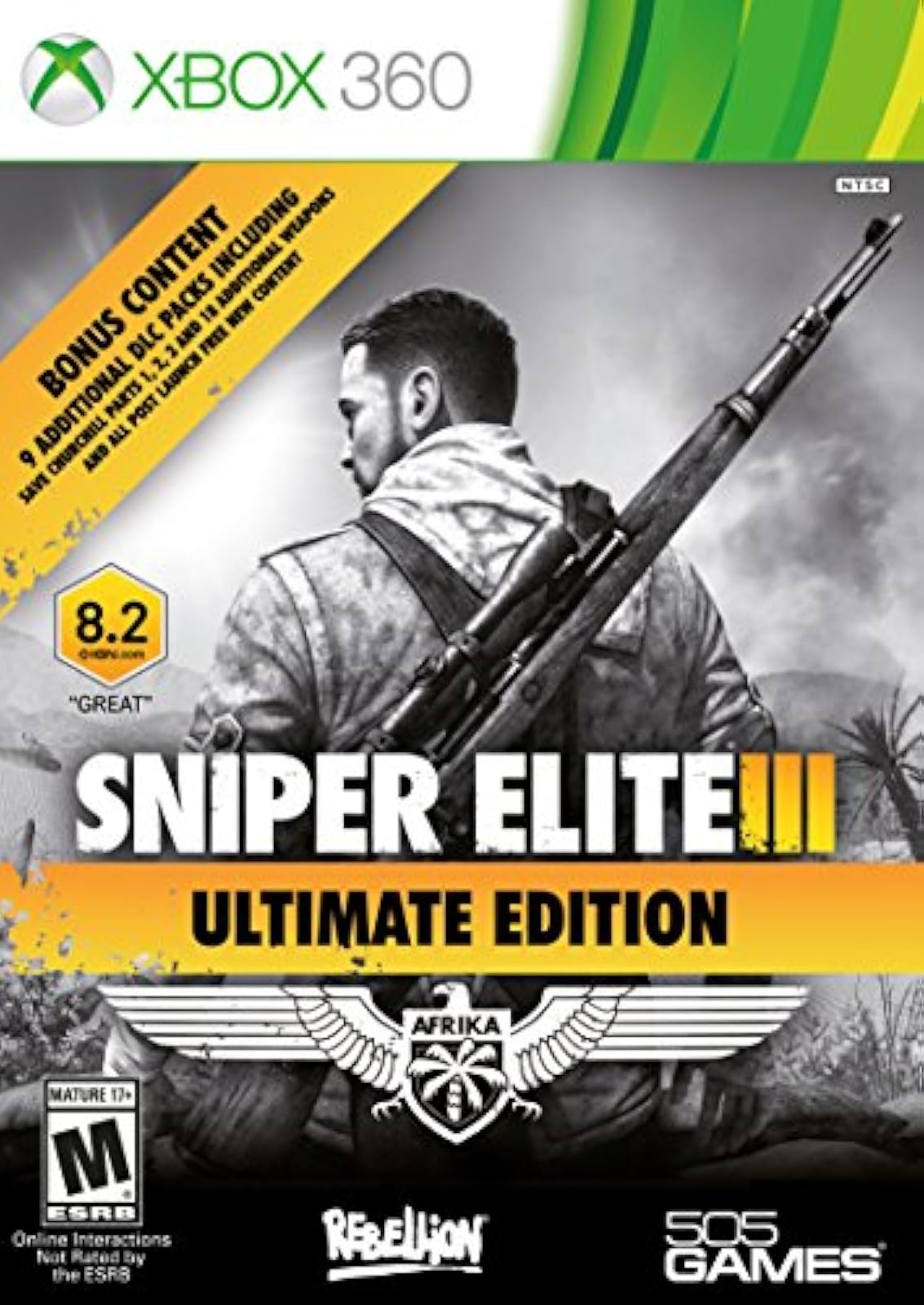 Image 0 of Sniper Elite III Ultimate Edition For Xbox 360 Shooter