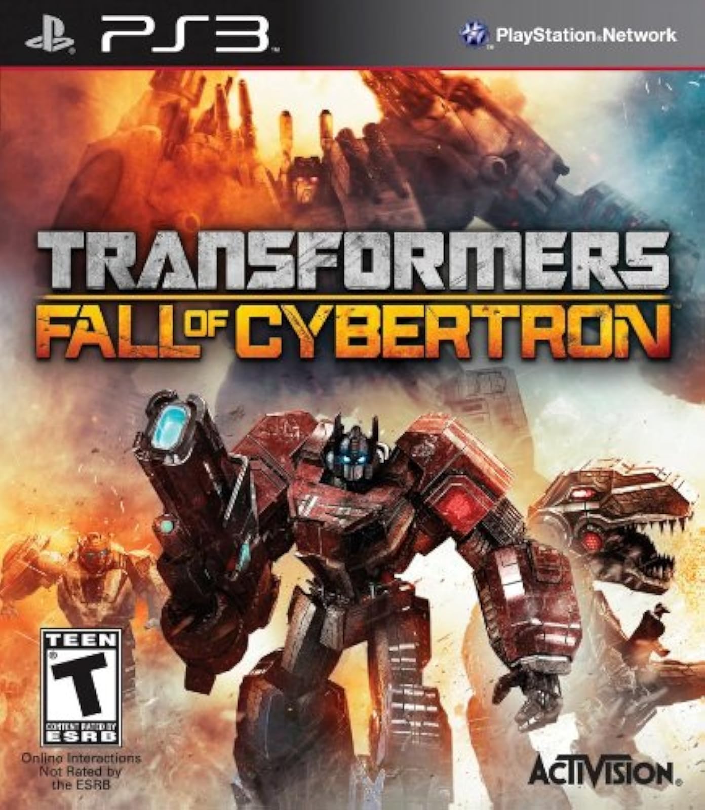 Transformers: Fall Of Cybertron For PlayStation 3 PS3 Action