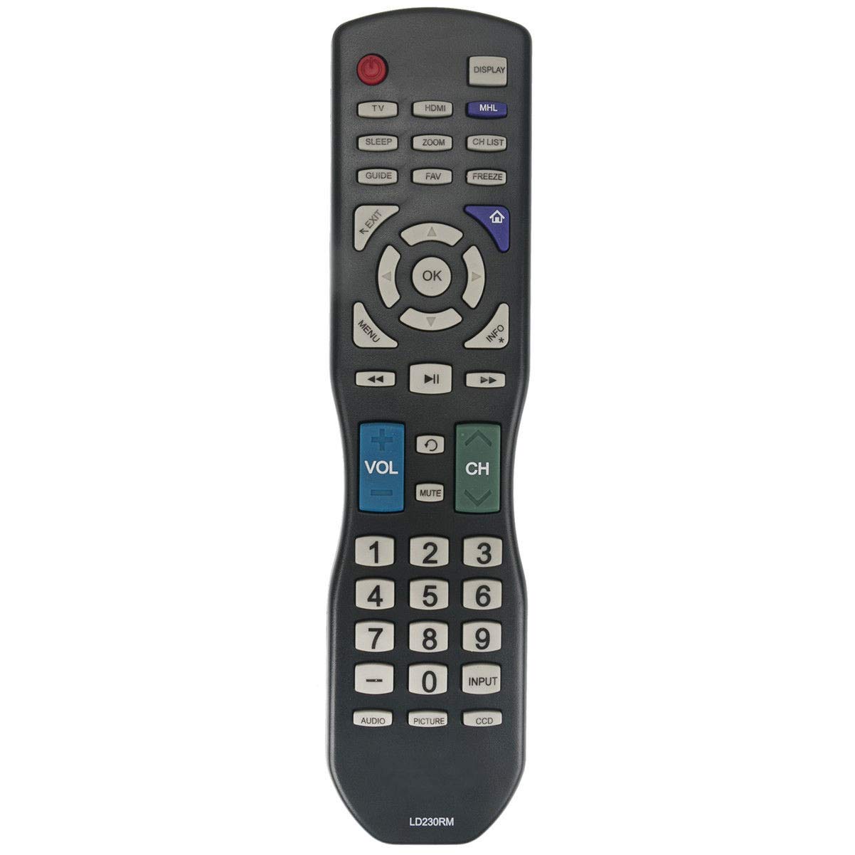 Image 0 of New LD230RM Remote Control For Apex TV LD4088RM 