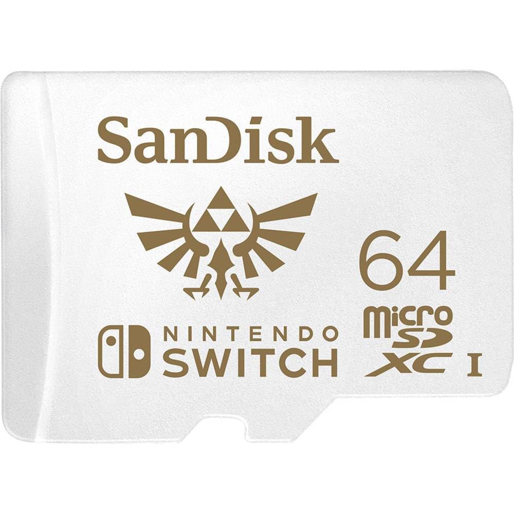 Image 0 of SanDisk 64GB MicroSDXC Card Licensed For Nintendo Switch Memory