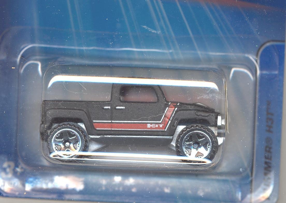 Image 0 of Hot Wheels 2005-168 Black Hummer H3T 1:64 Scale Toy Car