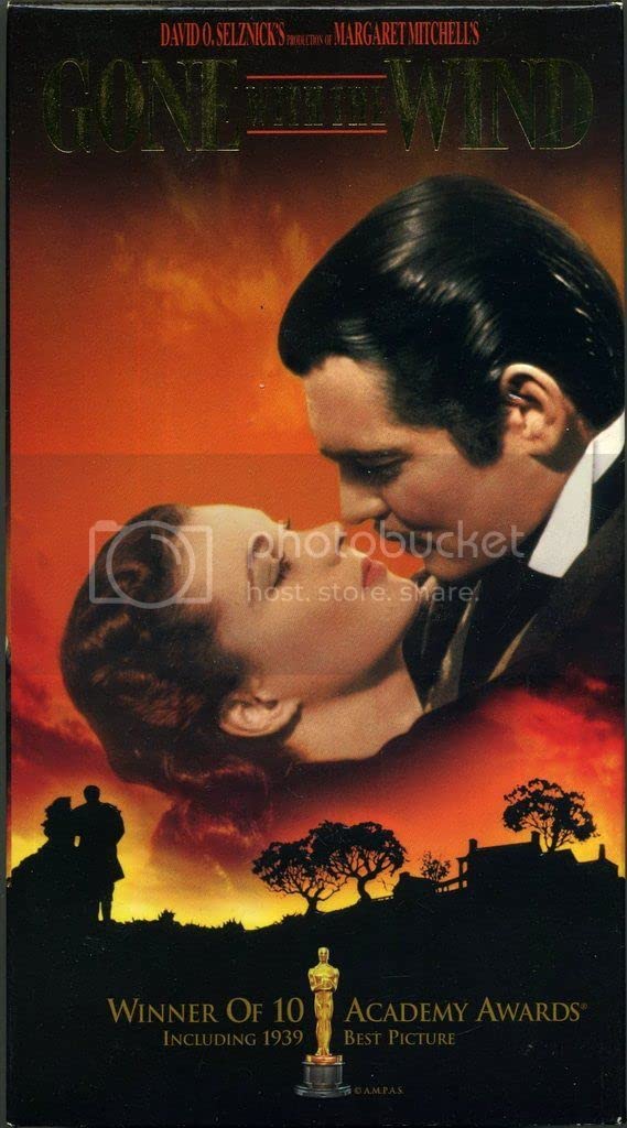 Image 0 of Gone With The Wind On VHS Rare
