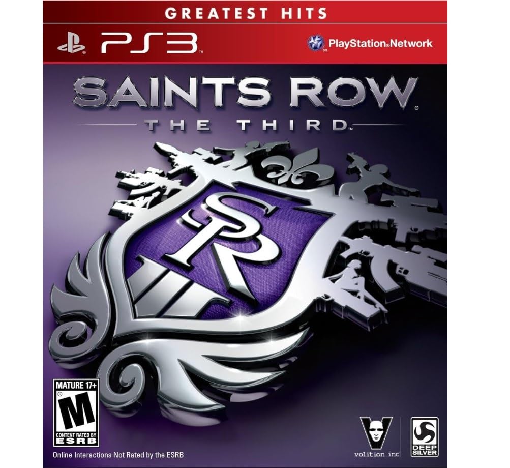 Saints Row The Third For PlayStation 3 PS3 Action