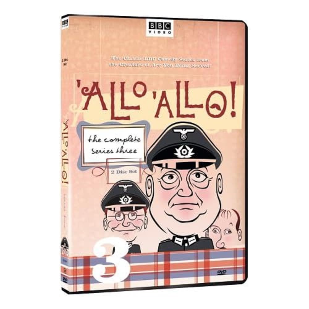 Allo 'Allo!: The Complete Series 3 DVD On DVD with Gorden Kaye Comedy