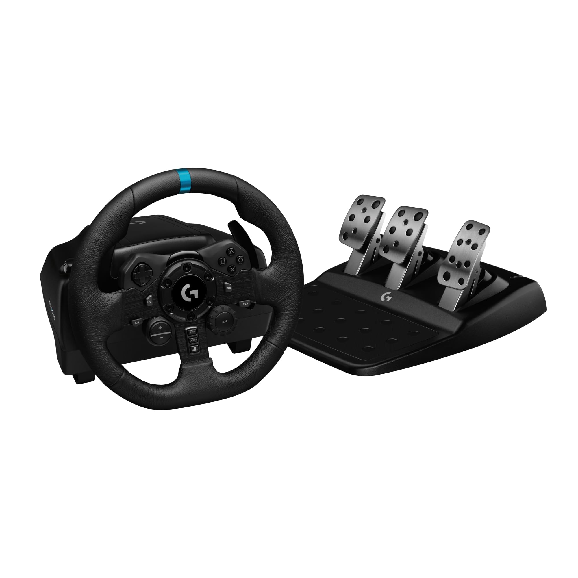 Image 0 of Logitech G923 Gaming Racing Wheel And Pedals Trueforce