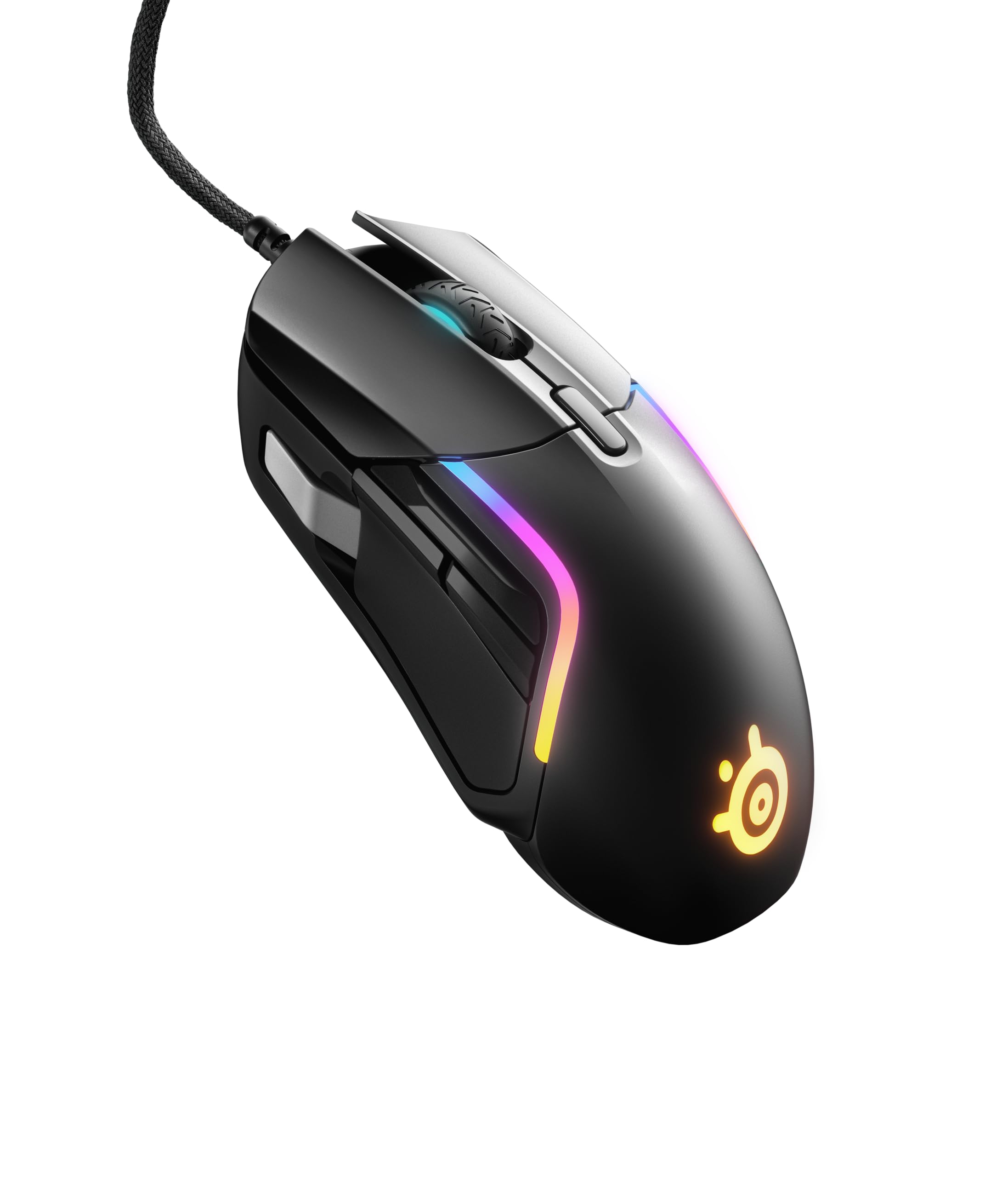 Image 0 of SteelSeries Rival 5 Gaming Mouse With PrismSync RGB Lighting And 9 Programmable 