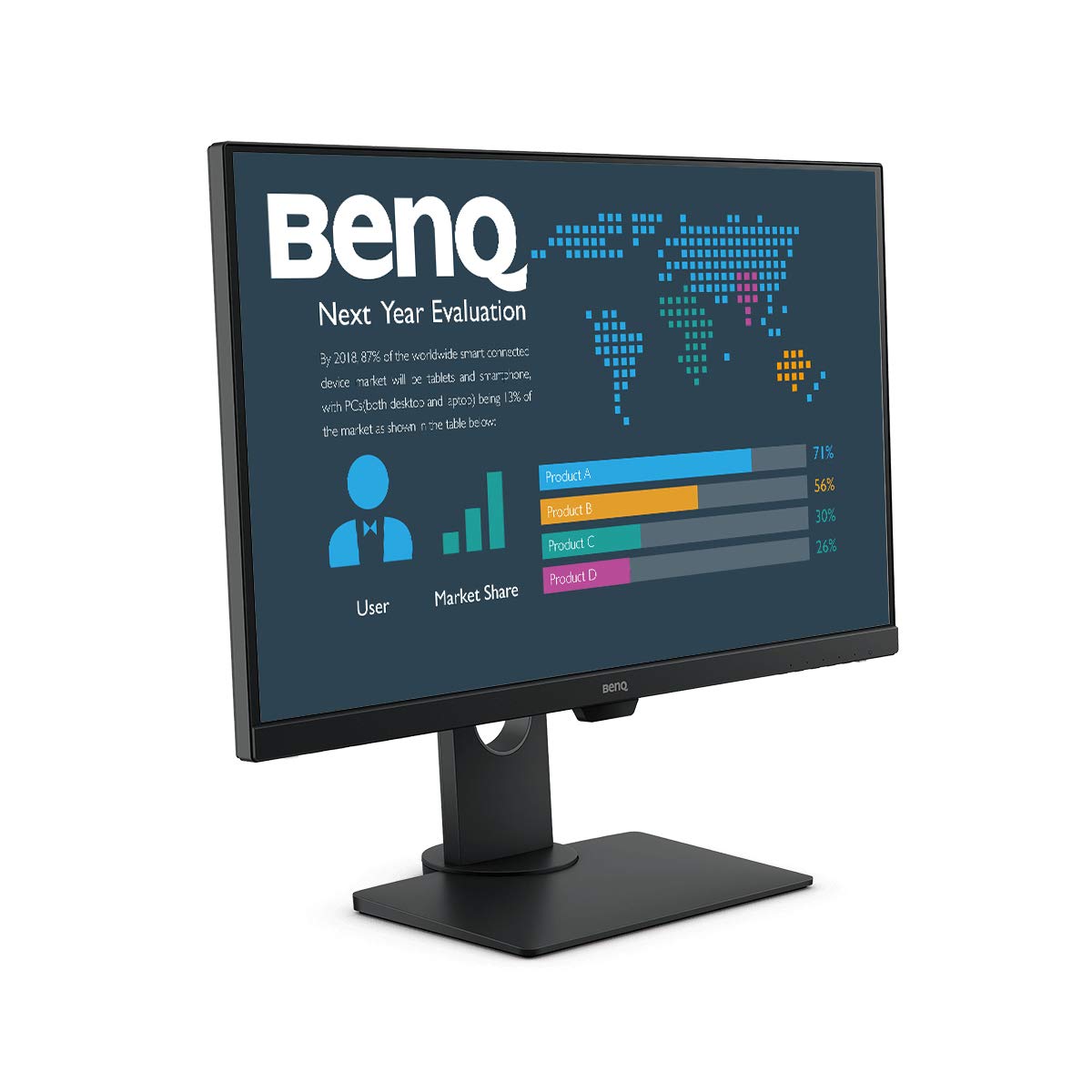 BenQ BL2780T 27 Inch Full HD 16:9 IPS Business Monitor With Eye-Care Technology 