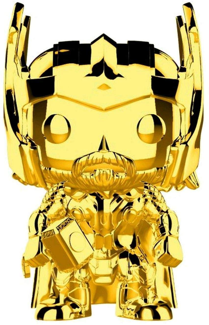 Image 0 of Funko Pop Marvel: 381 Studios 10 Thor Gold Chrome Collectible Figure Standard