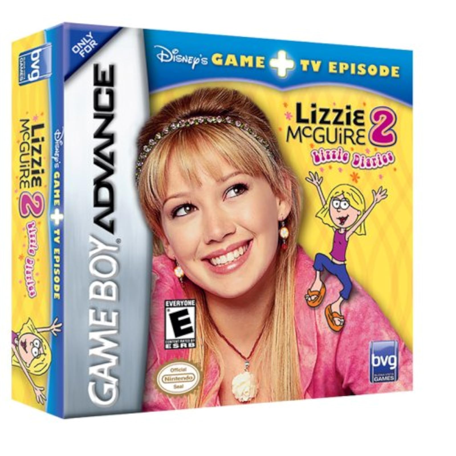 Image 0 of Lizzi Mcguire 2 Lizzie Diaries For GBA Gameboy Advance Disney