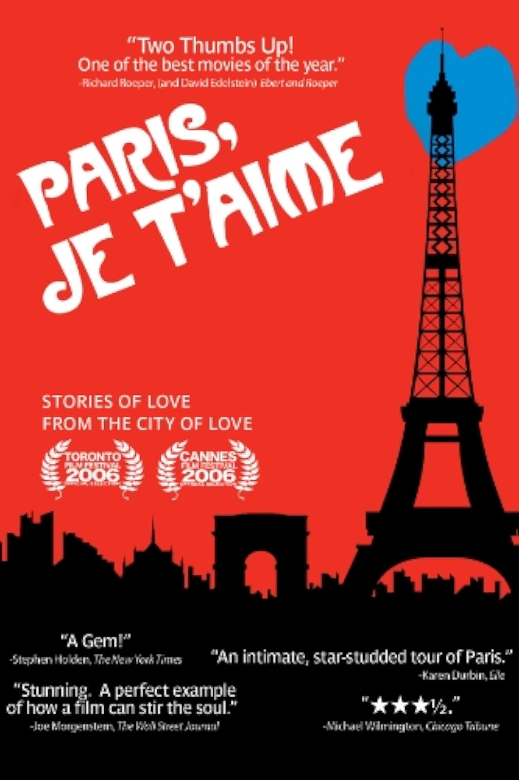 Image 0 of Paris Je T'aime Paris I Love You On DVD With Natalie Portman Romance