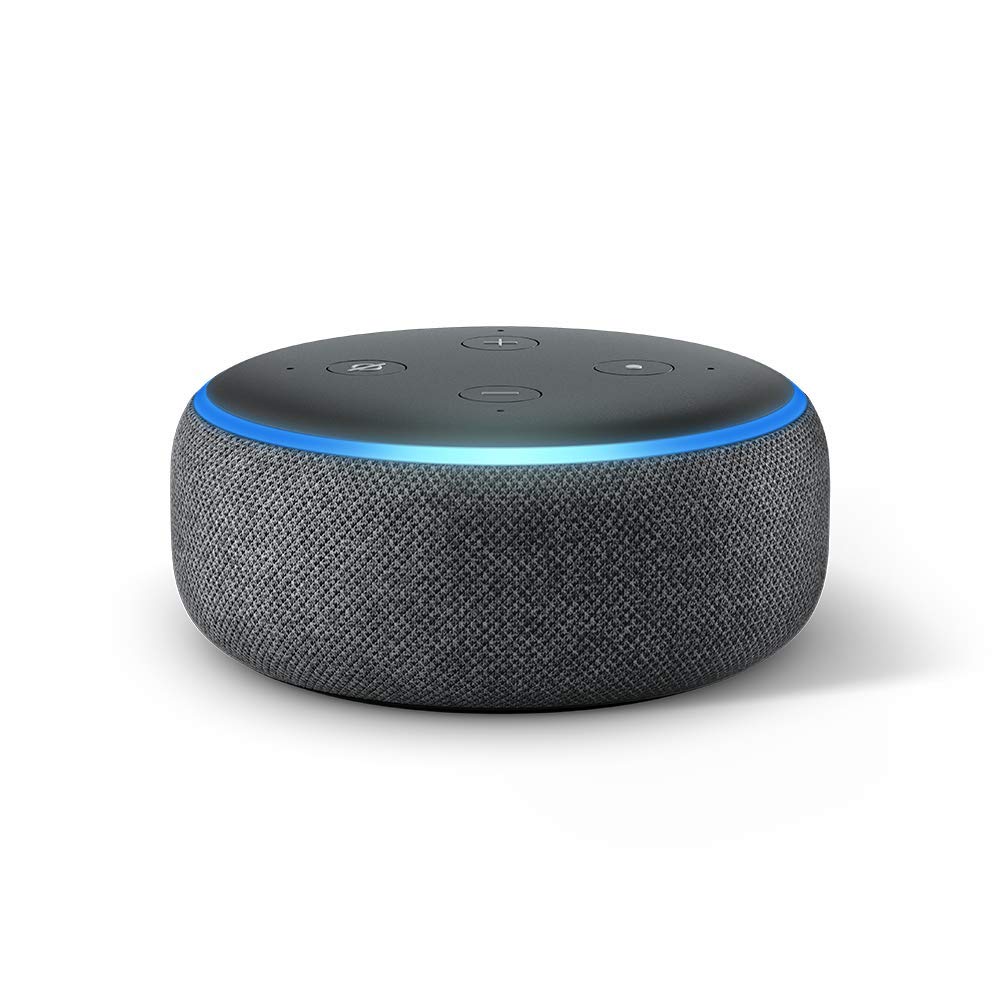 Image 0 of Echo Dot 3rd Gen 2018 Release Smart Speaker With Alexa Charcoal Black