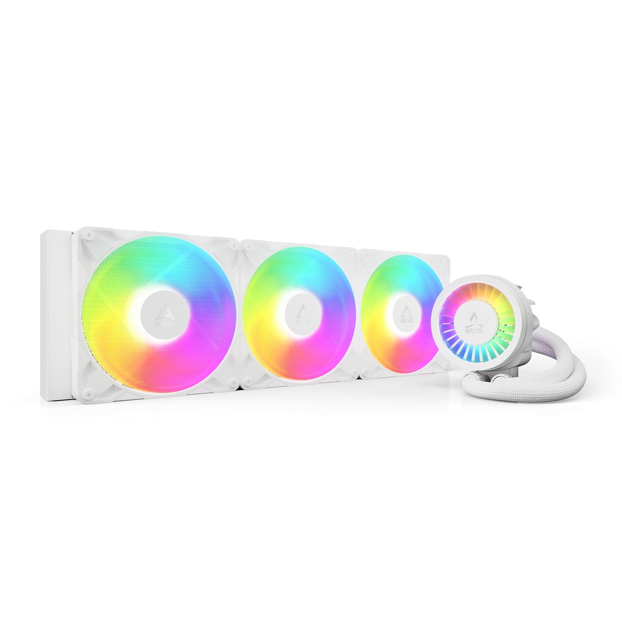 Image 0 of Arctic Liquid Freezer III Pro 420 A-Rgb White AIO CPU Cooler 3 X 140