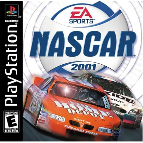 NASCAR 2001 For PlayStation 1 PS1 Racing