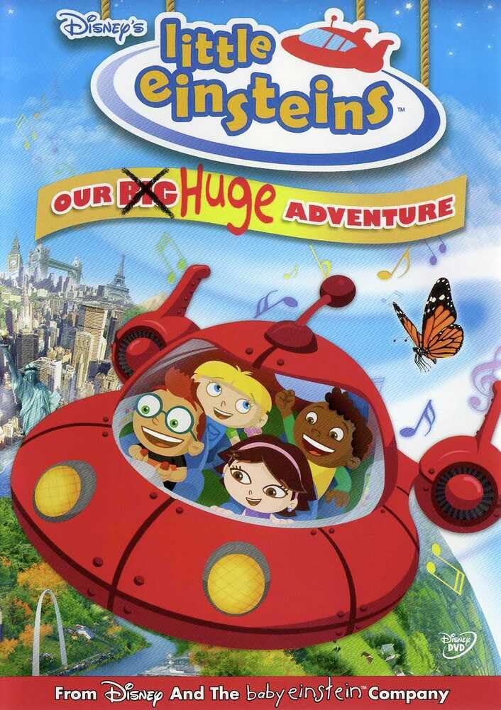 Disney's Little Einsteins Our Big Huge Adventure On DVD with Piers