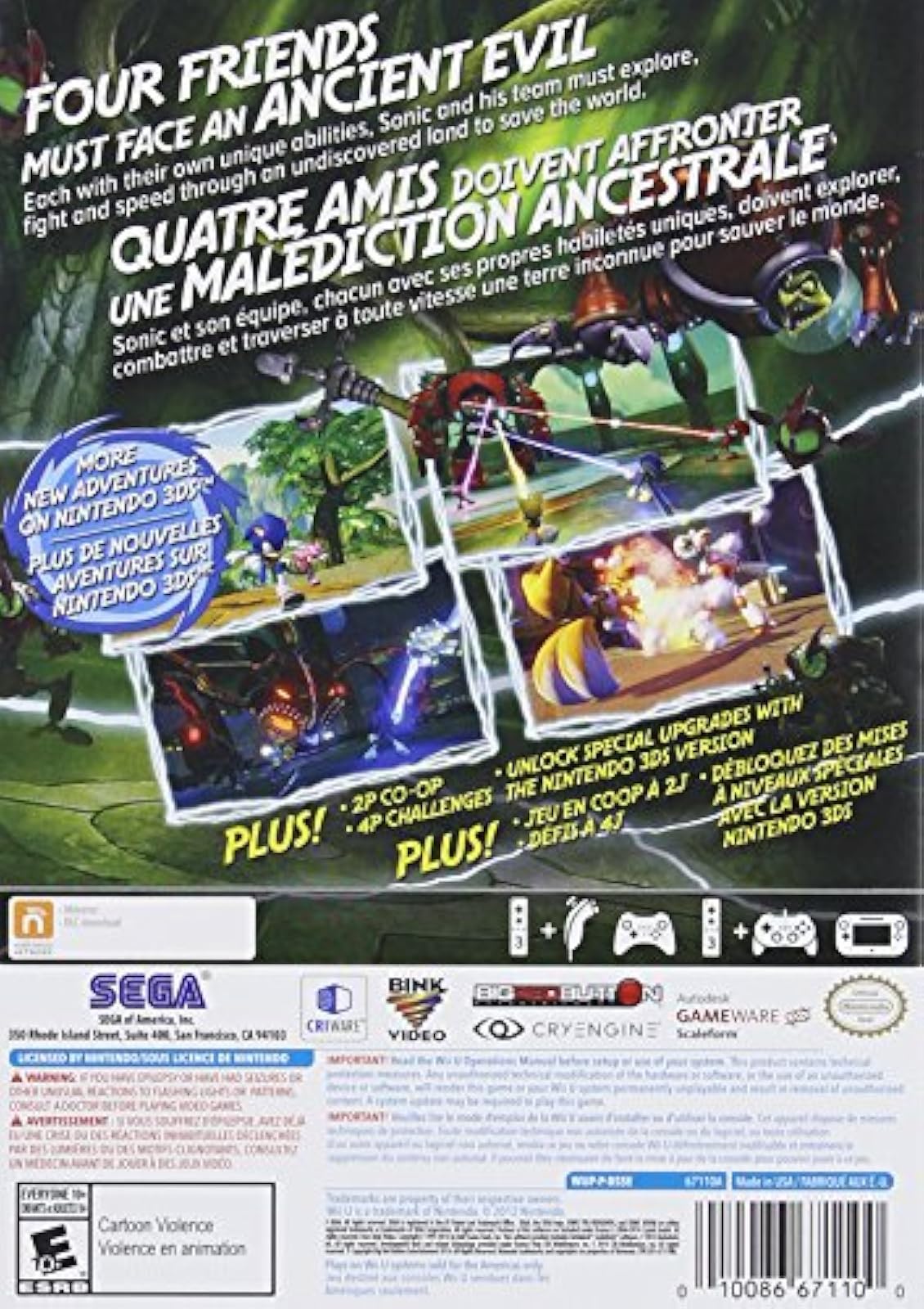 Image 2 of Sonic Boom: Rise Of Lyric For Wii U