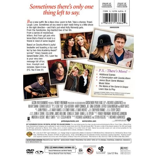 Image 2 of Ps I Love You On DVD With Hilary Swank Romance