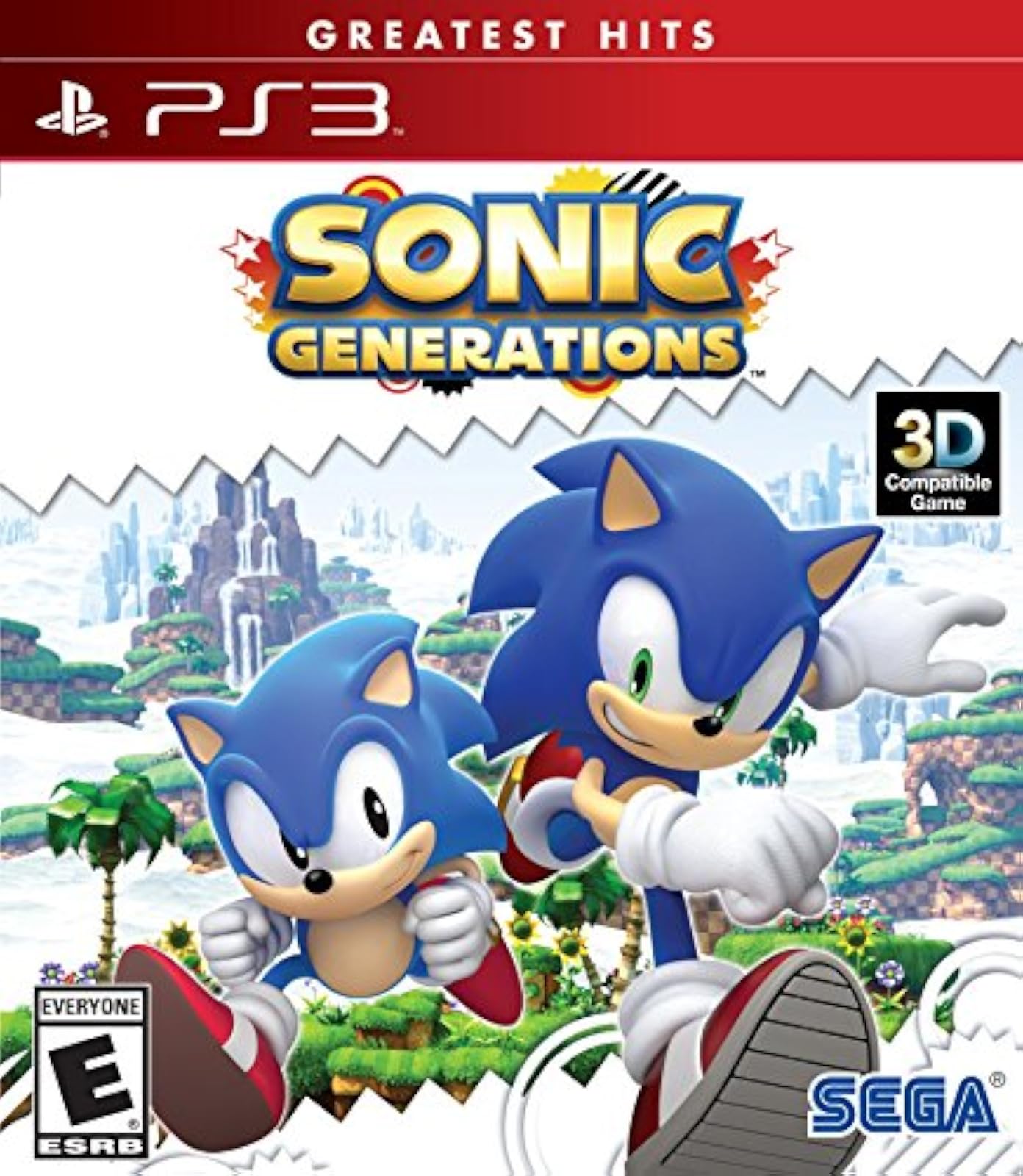 Sonic Generations For PlayStation 3 PS3