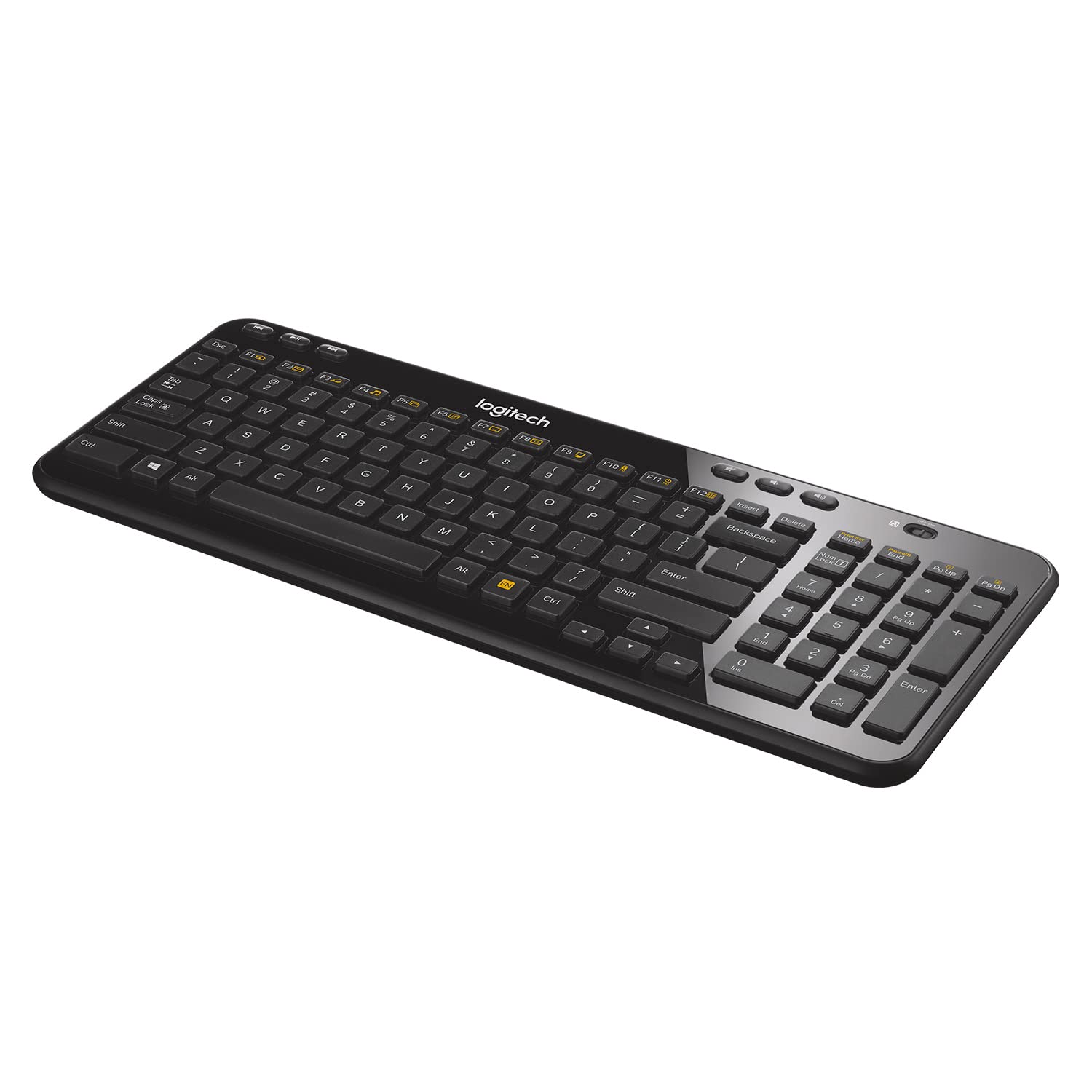 Image 0 of Logitech K360 Wireless USB Desktop Keyboard Compact Full Keyboard 3-YEAR Battery
