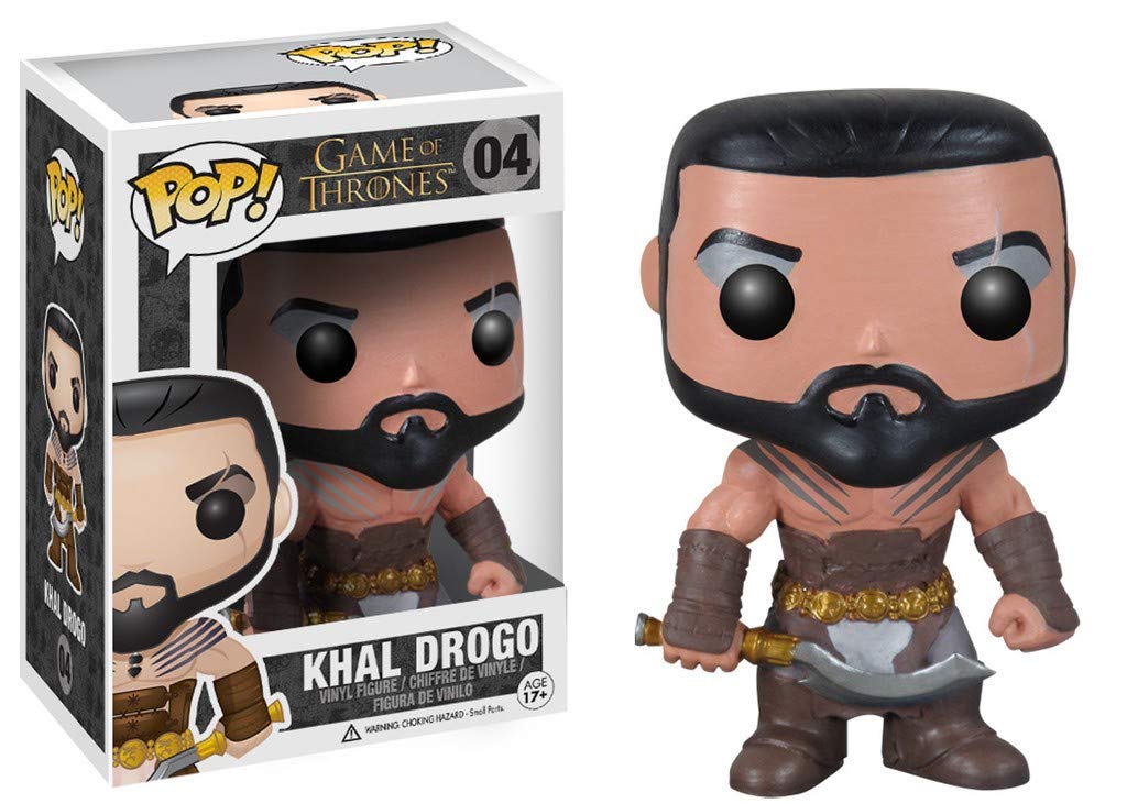 Image 0 of Funko Pop Game Of Thrones: Khal Drogo Vinyl Figure Collectible Black