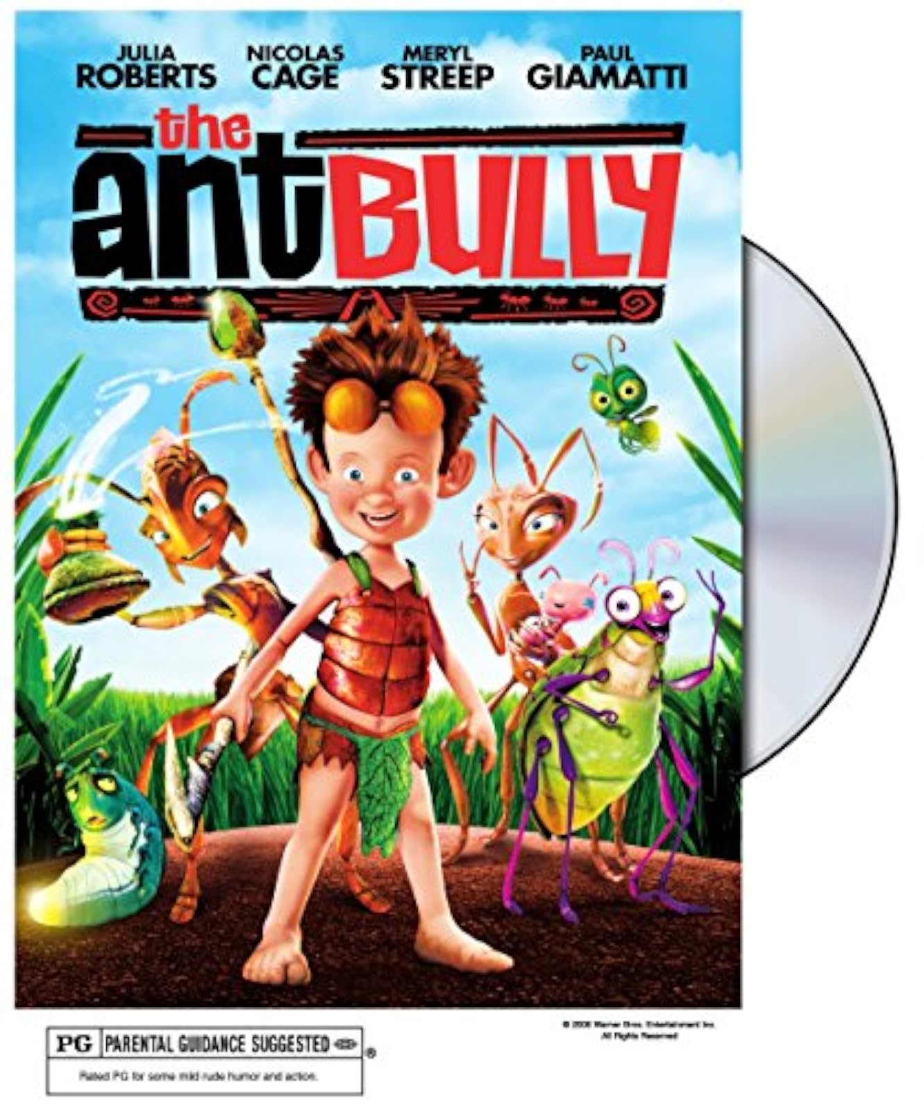 The Ant Bully Widescreen On DVD With Julia Roberts Nicolas Cage Meryl