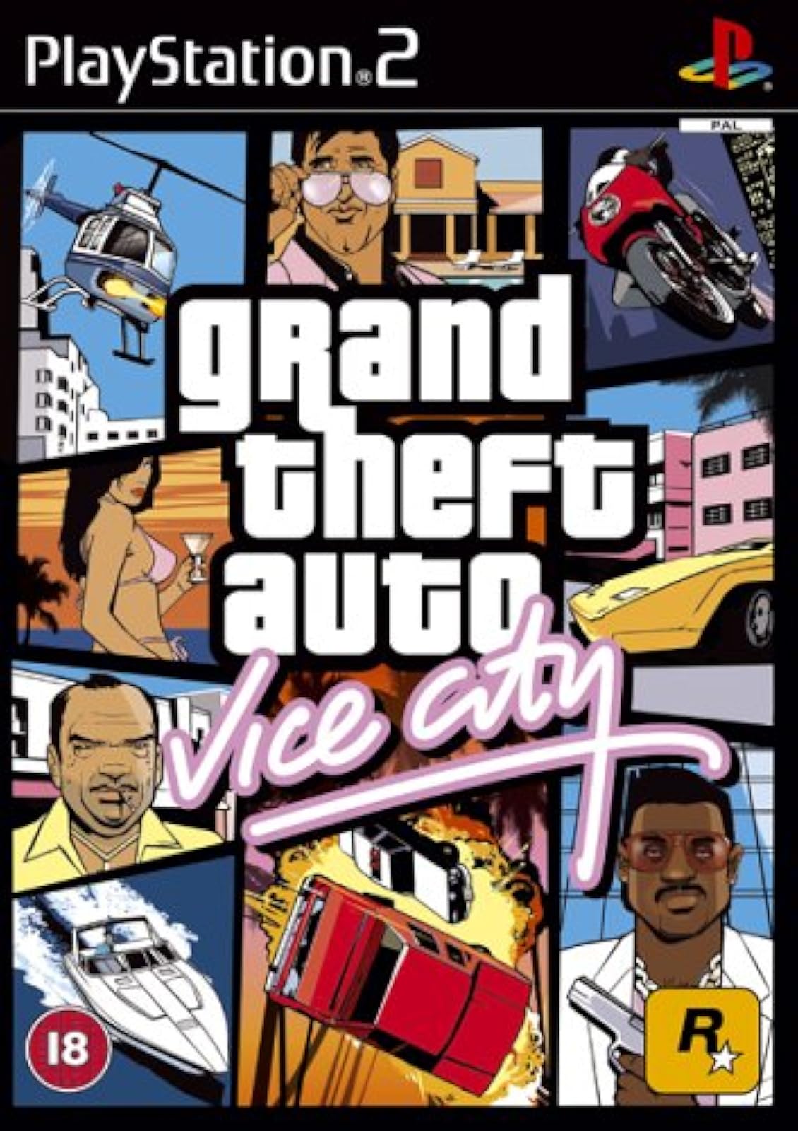 Image 0 of Grand Theft Auto: Vice City PS2 For PlayStation 2